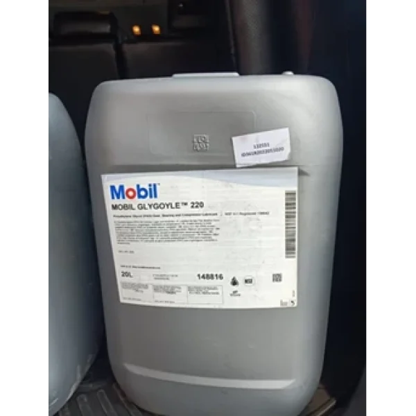 MOBIL GLYGOYLE 220 Gearbox, Bearing, Compressor Synthetic Oil PAG
