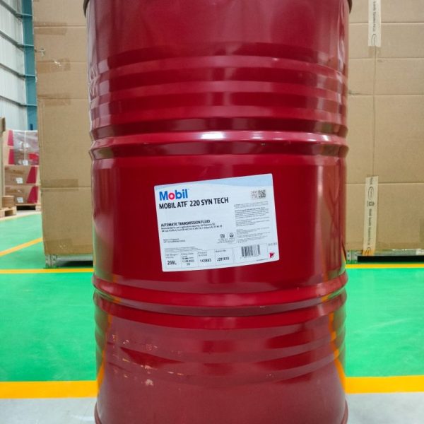 Mobil ATF 220 Syn Tech Pelumas Transmisi Otomatis, Drum/208 Lt