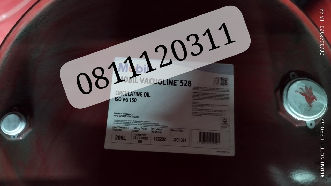 Mobil Vacuoline 528 Circulating Oil ISO VG 150