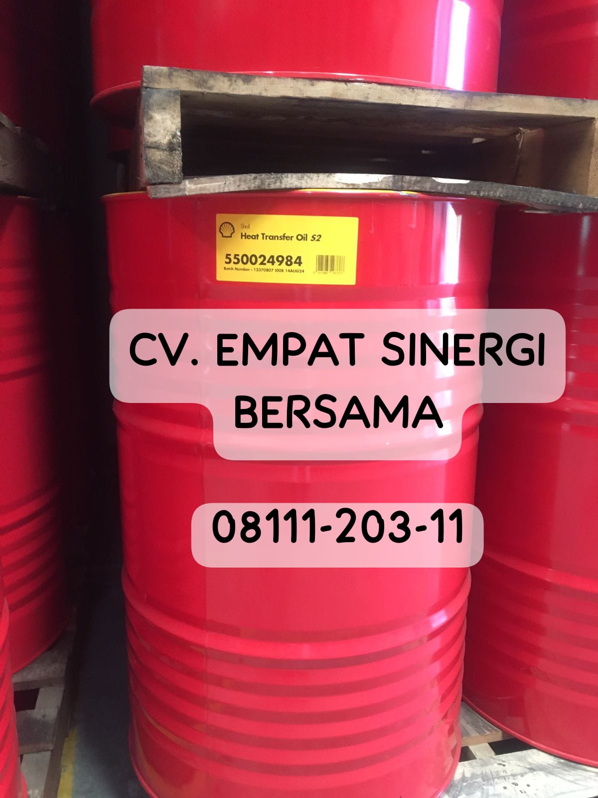 Shell Heat Transfer Oil S2, Drum/209 Lt