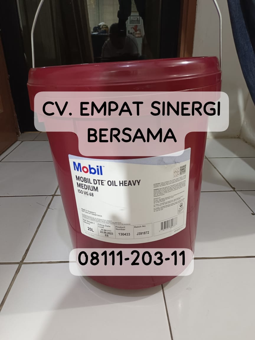 Mobil DTE Oil Heavy Medium iso vg 68, Turbine Oil, Drum/208 Lt