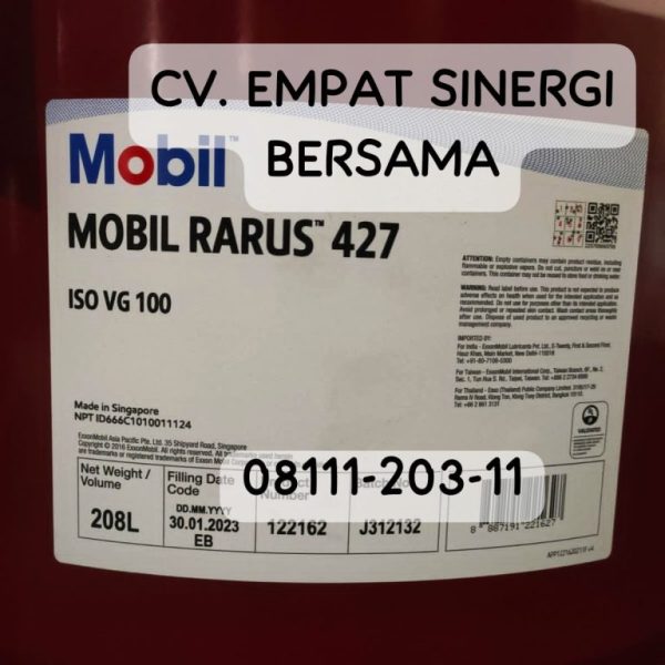 Mobil Rarus 427 iso vg 100, Compressor Oil