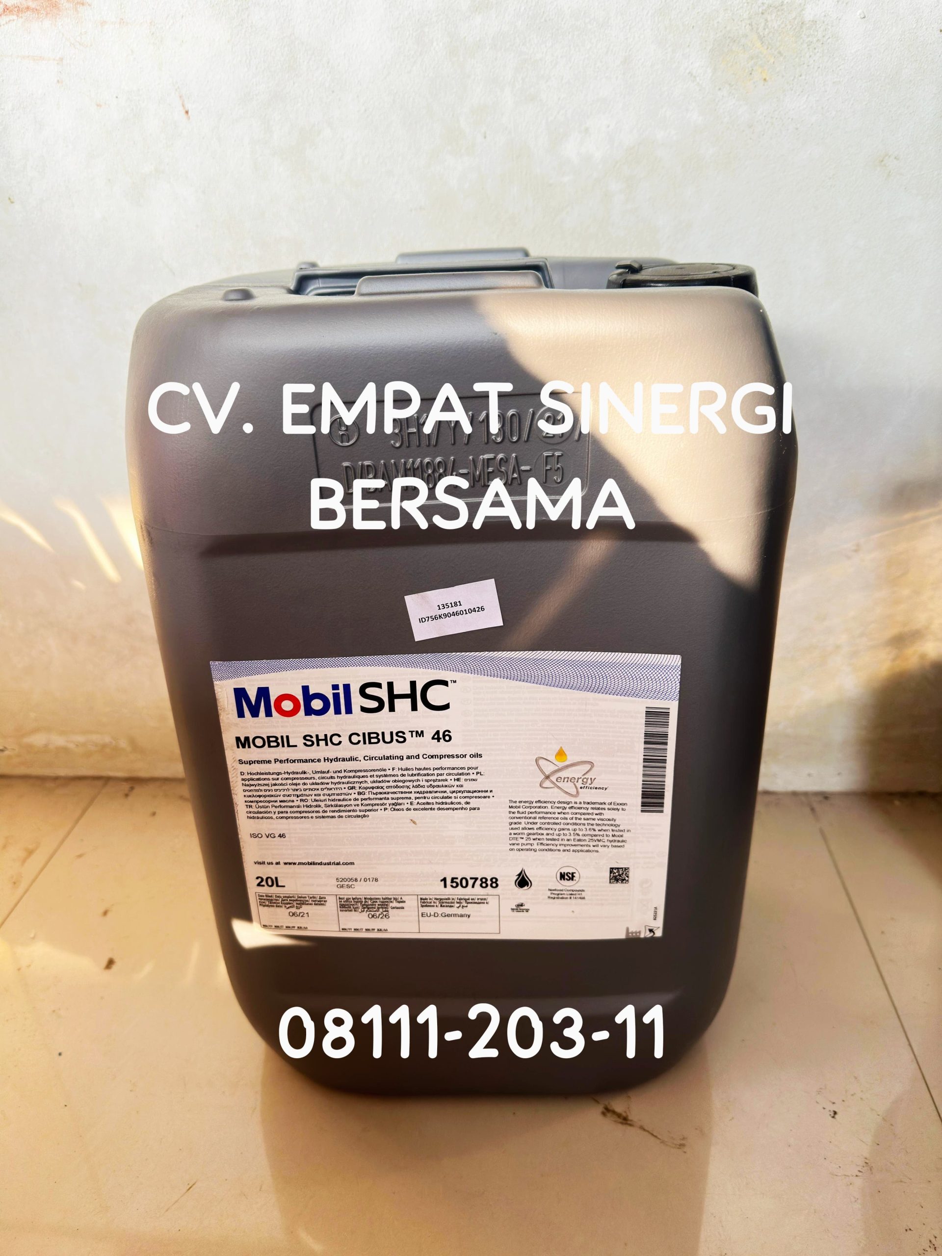Mobil SHC Cibus 46 Food Grade Oil