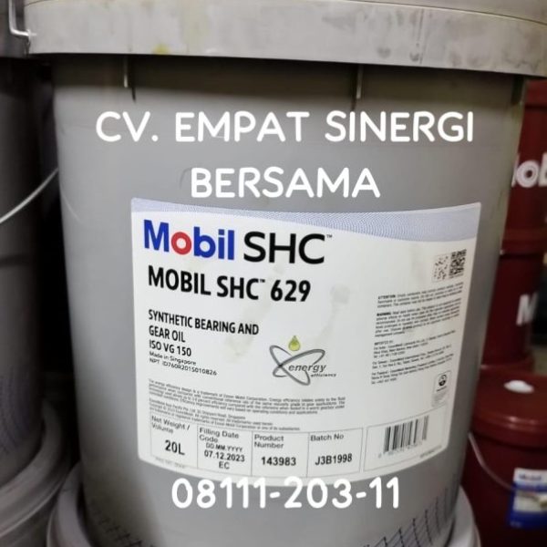 Mobil SHC 629 iso vg 150, Synthetic Bearing & Gear Oil