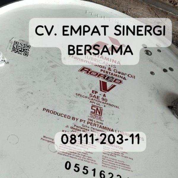 Pertamina Rored EPA V 90, EP A V90 GL-4, Gearbox Transmission Oil, Drum/200 Lt