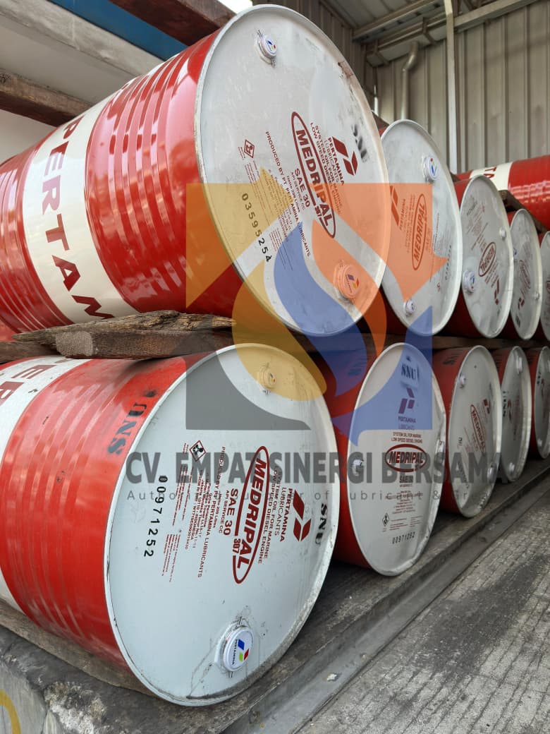 Pertamina Medripal 307 sae 30 API CC, Drum 209 Lt